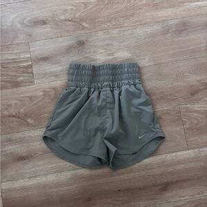 Nike Women's Olive Athletic Shorts